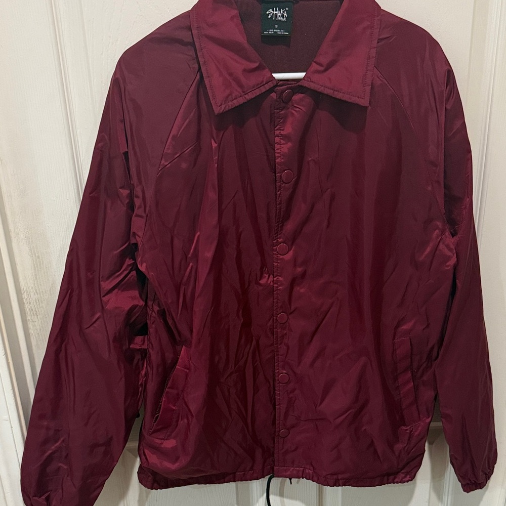 Shaka Wear Burgundy Jacket